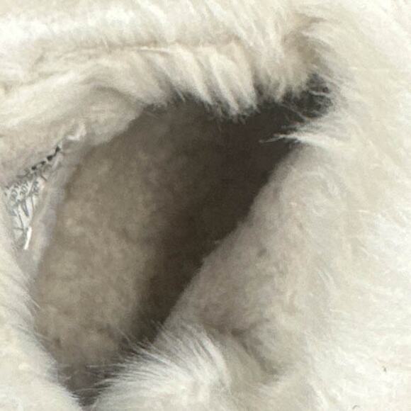 Sorel Out N About Bootie 7 Black Sherpa Faux Fur Outdoorsy Leather Suede Winter - Picture 13 of 14